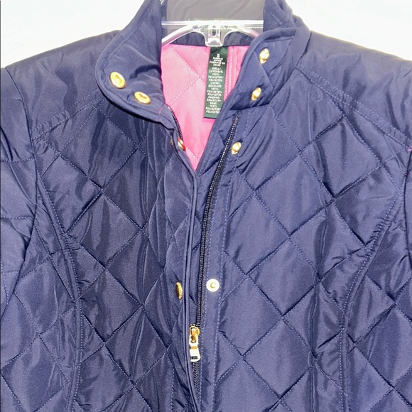 Ralph Lauren Navy blue Quilted Jacket - Picture 4 of 8
